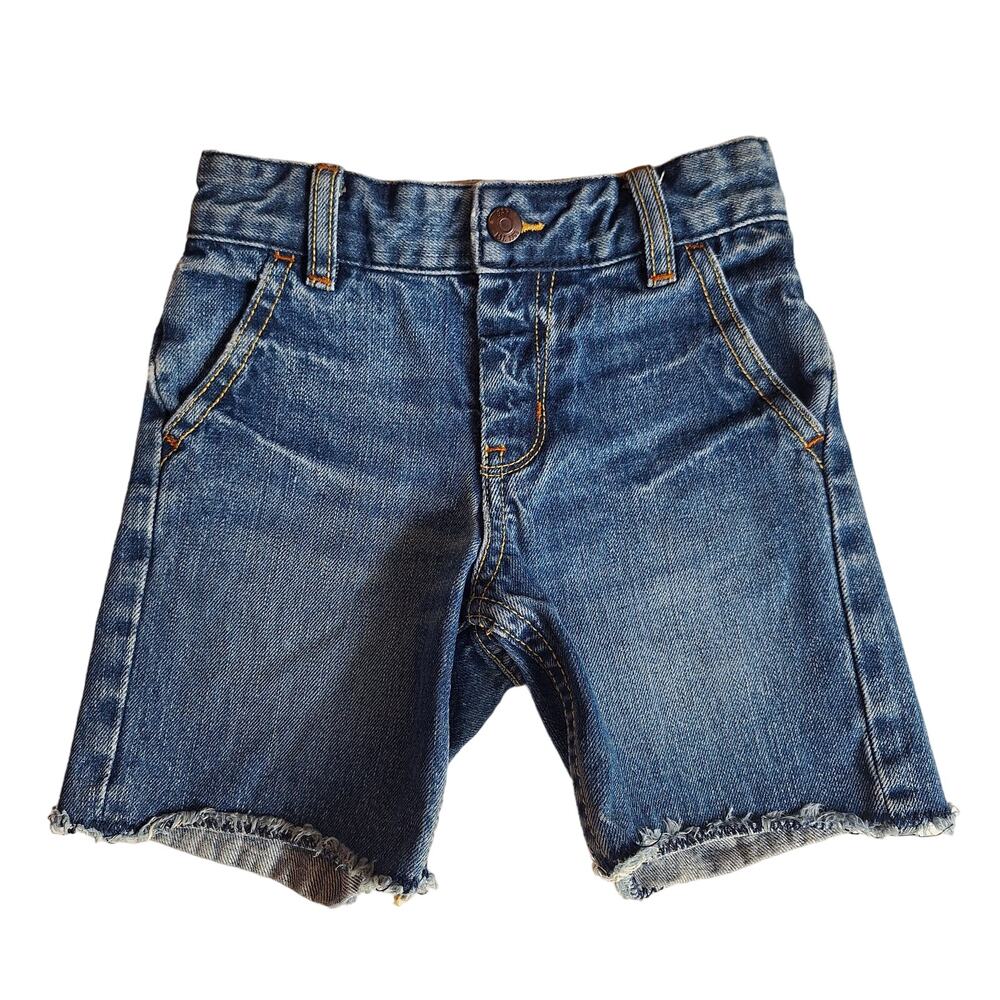 Baby GAP raw hem denim shorts